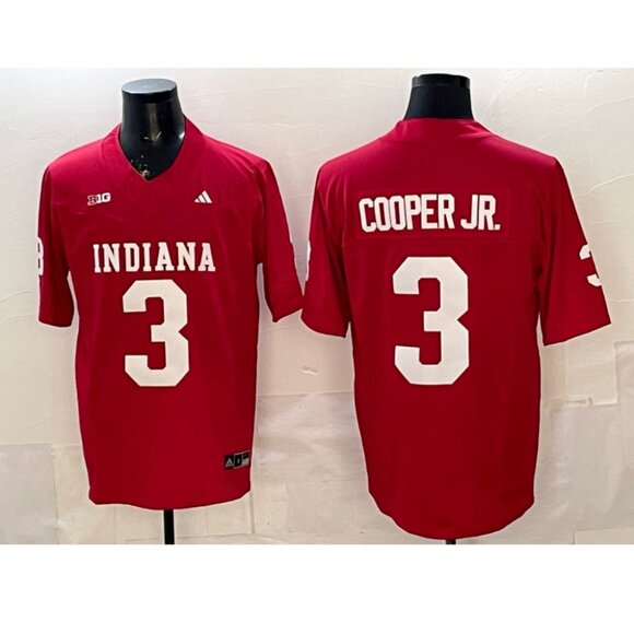 Mens Youths Size Available Omar Cooper Jr Crimson Stitched Vapor Jersey Red